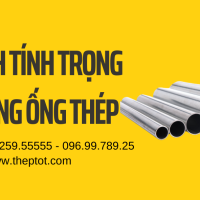 Cách tính trọng lượng ống thép