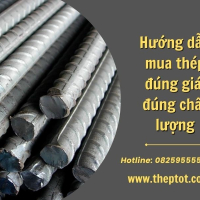 Hướng dẫn mua thép đúng giá, đúng chất lượng